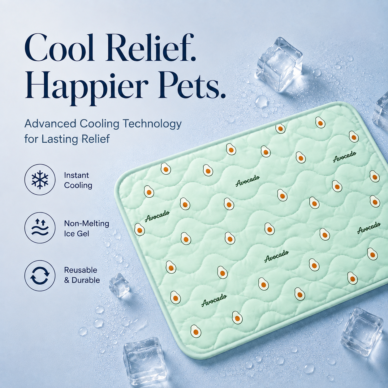 Cooling Gel Mat for Cats & Dogs-5