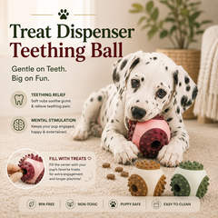 Treat Dispenser Teething Ball-1