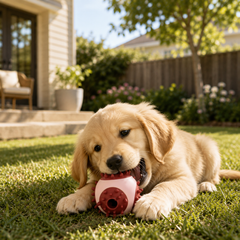 Treat Dispenser Teething Ball-2