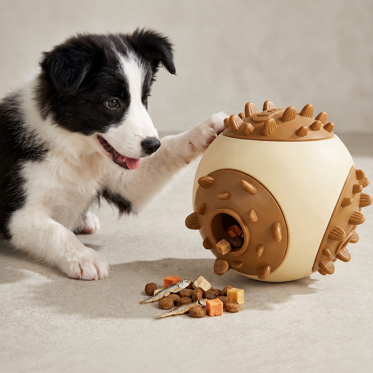 Treat Dispenser Teething Ball-3