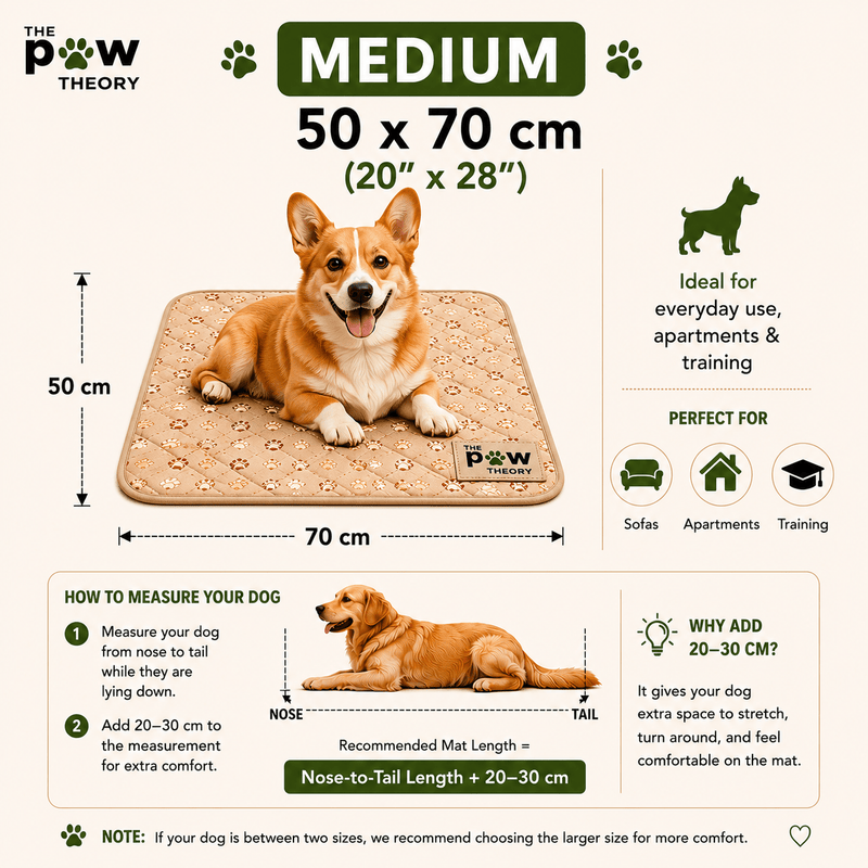 A reusable potty pad + training spray designed to help your puppy learn where to go. - The Paw Theory