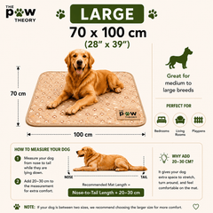 A reusable potty pad + training spray designed to help your puppy learn where to go. - The Paw Theory