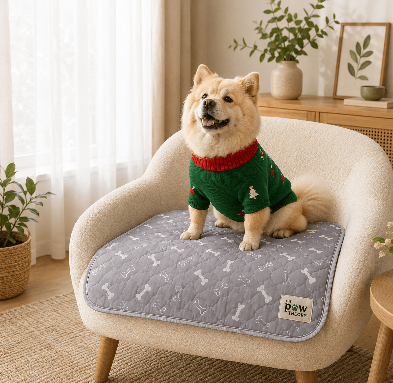 A reusable potty pad + training spray designed to help your puppy learn where to go. - The Paw Theory