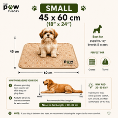 A reusable potty pad + training spray designed to help your puppy learn where to go. - The Paw Theory