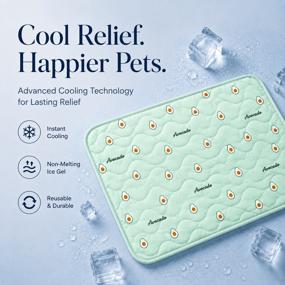 Cooling Gel Mat for Cats & Dogs - The Paw Theory