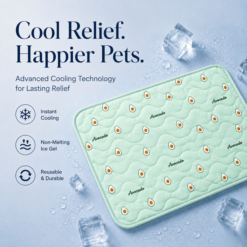 Cooling Gel Mat for Cats & Dogs - The Paw Theory